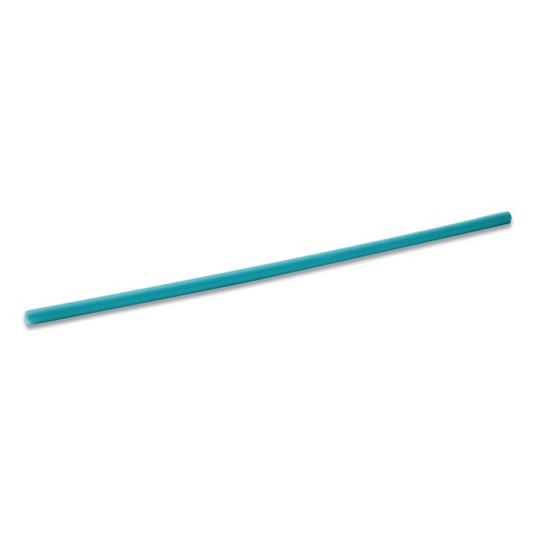 Phade Marine Biodegradable Straws, 7.75", PHA, Ocean Blue, Wrapped, PK3750 511178